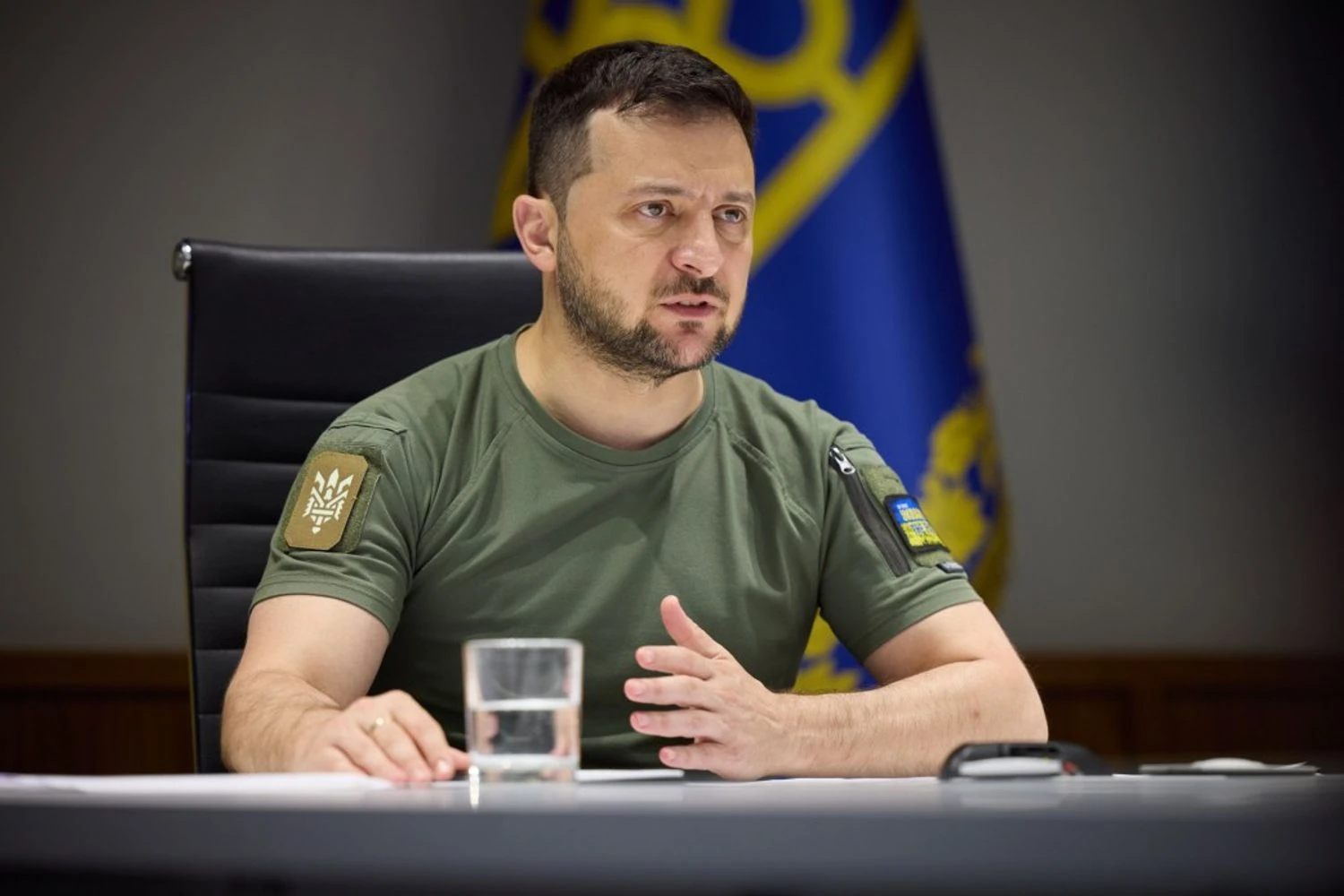Зеленський запропонував, щоб представники України та партнерів визначили спільну позицію щодо припинення вогню