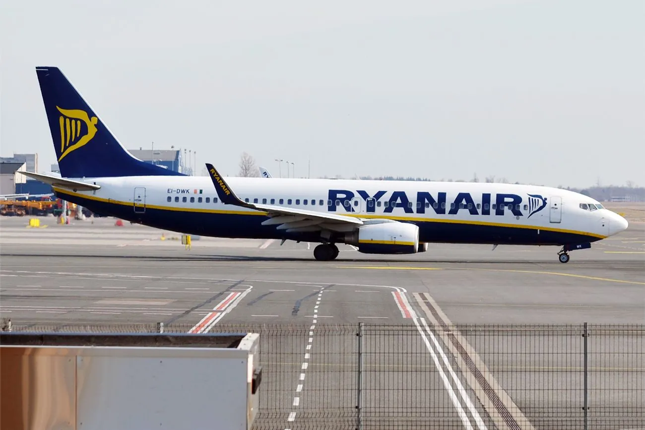 Перебої з повітряним рухом поширюються у Європі: у Ryanair нижча пунктуальність виконання рейсів через інцидент з БпЛА рф