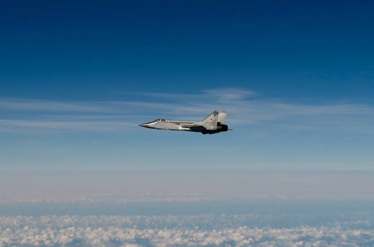 В Естонії оприлюднили траєкторію польоту російських МіГ-31, що порушили її повітряний простір