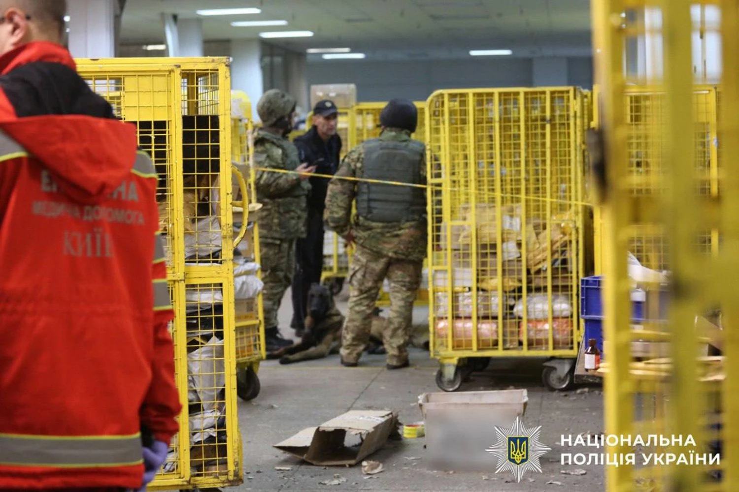 За вибух на пошті у Києві затримали 40-річного чоловіка: він робив “сувеніри з боєприпасів”