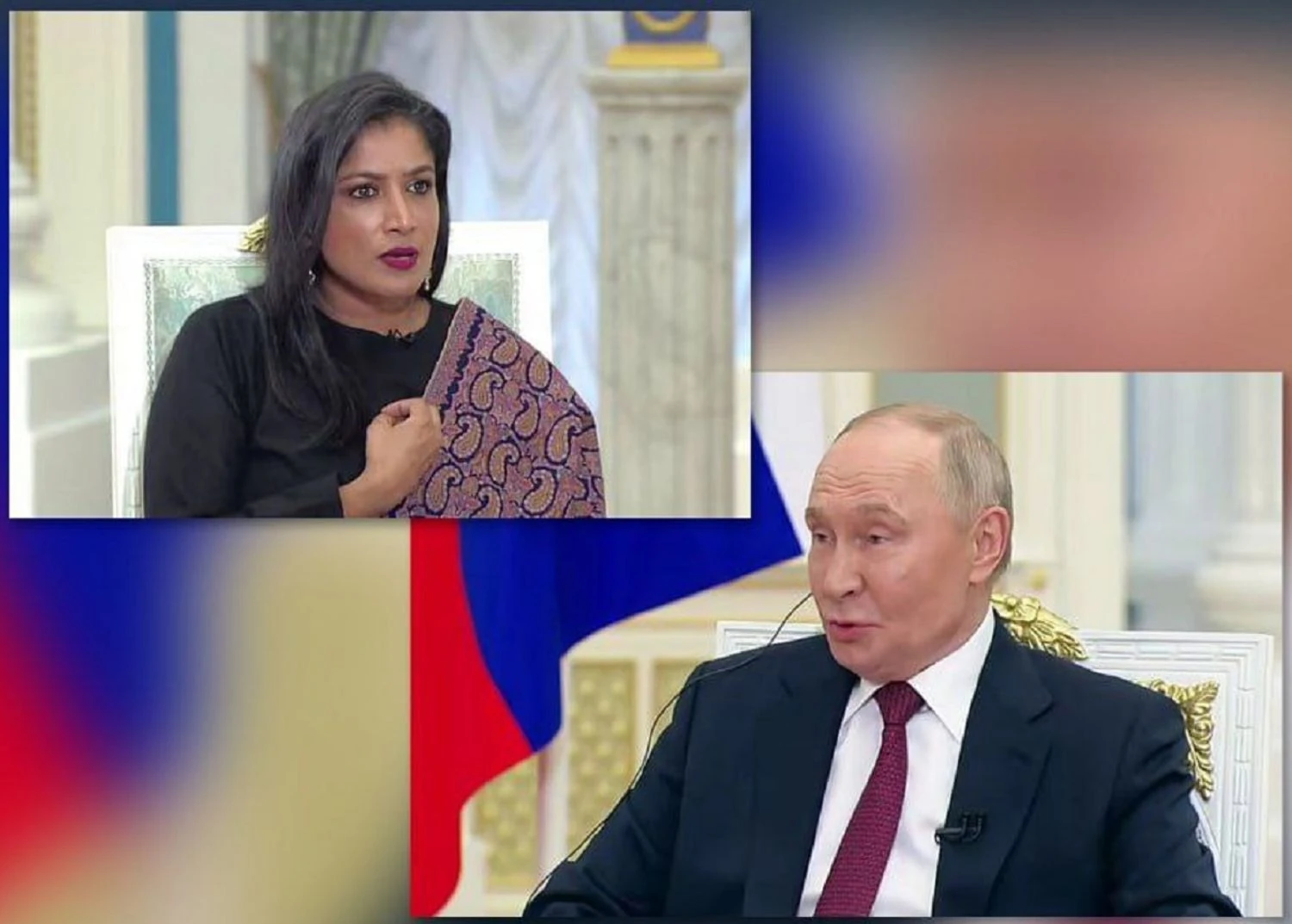 ЦПД: путін під час інтерв’ю уникнув відповіді про руйнування домівок на сході України