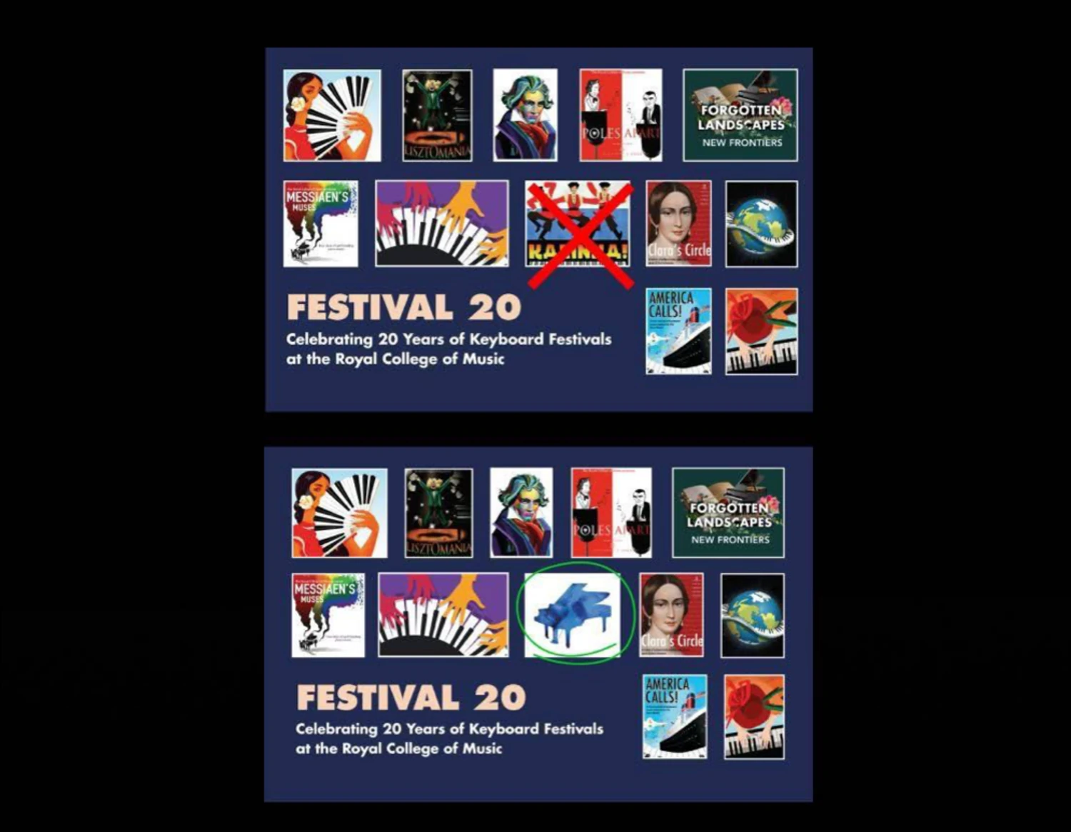 Королівський музичний коледж у Лондоні розмістив згадку про російський фестиваль. Українці домоглись її вилучення