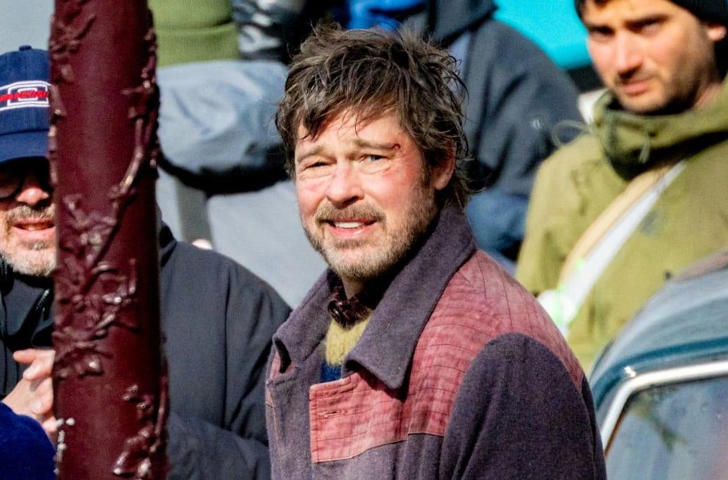 Бреда Пітта помітили в Амстердамі на зйомках фільму “Вершники”