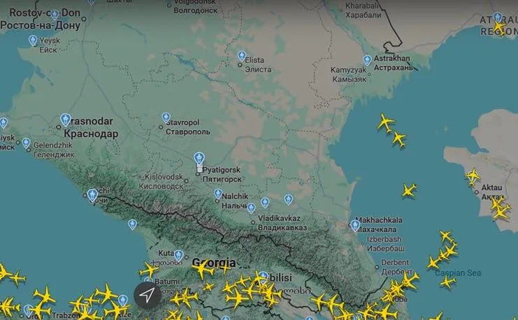 Роботу 13 аеропортів рф паралізувало після ураження у ростові